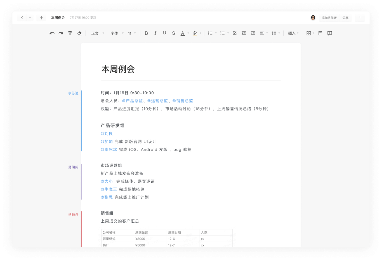 团队会议，制定和回顾工作任务